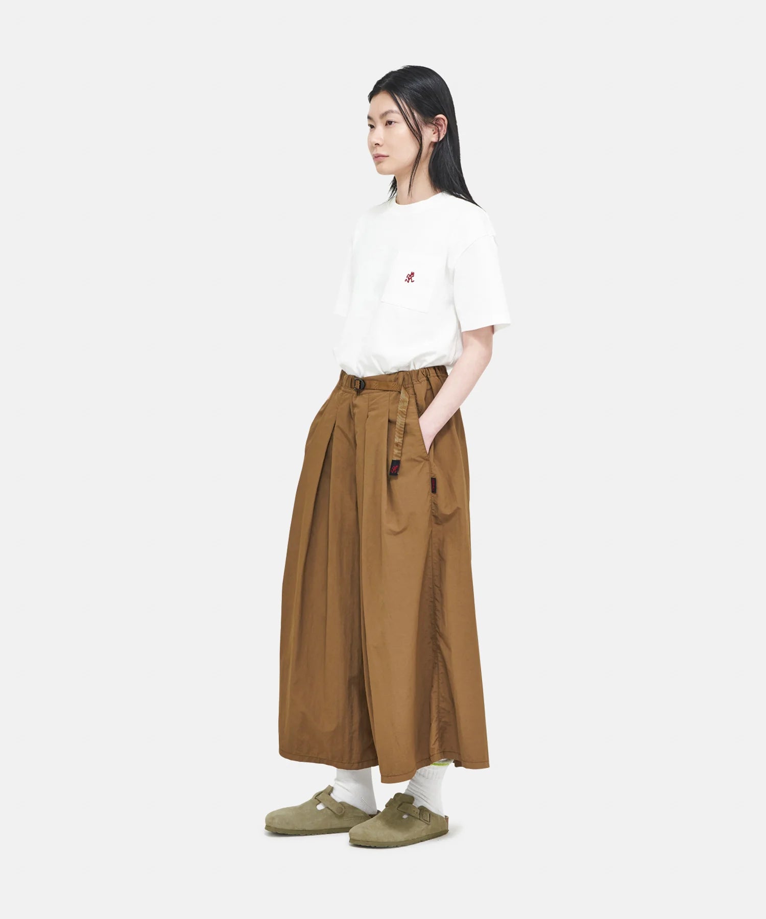 Nylon Flare Pant