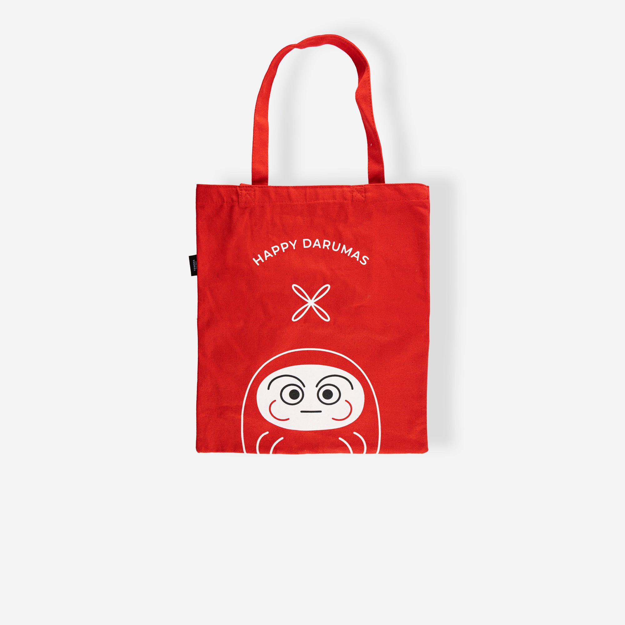 Canvas Tote Bag DARUMA Red