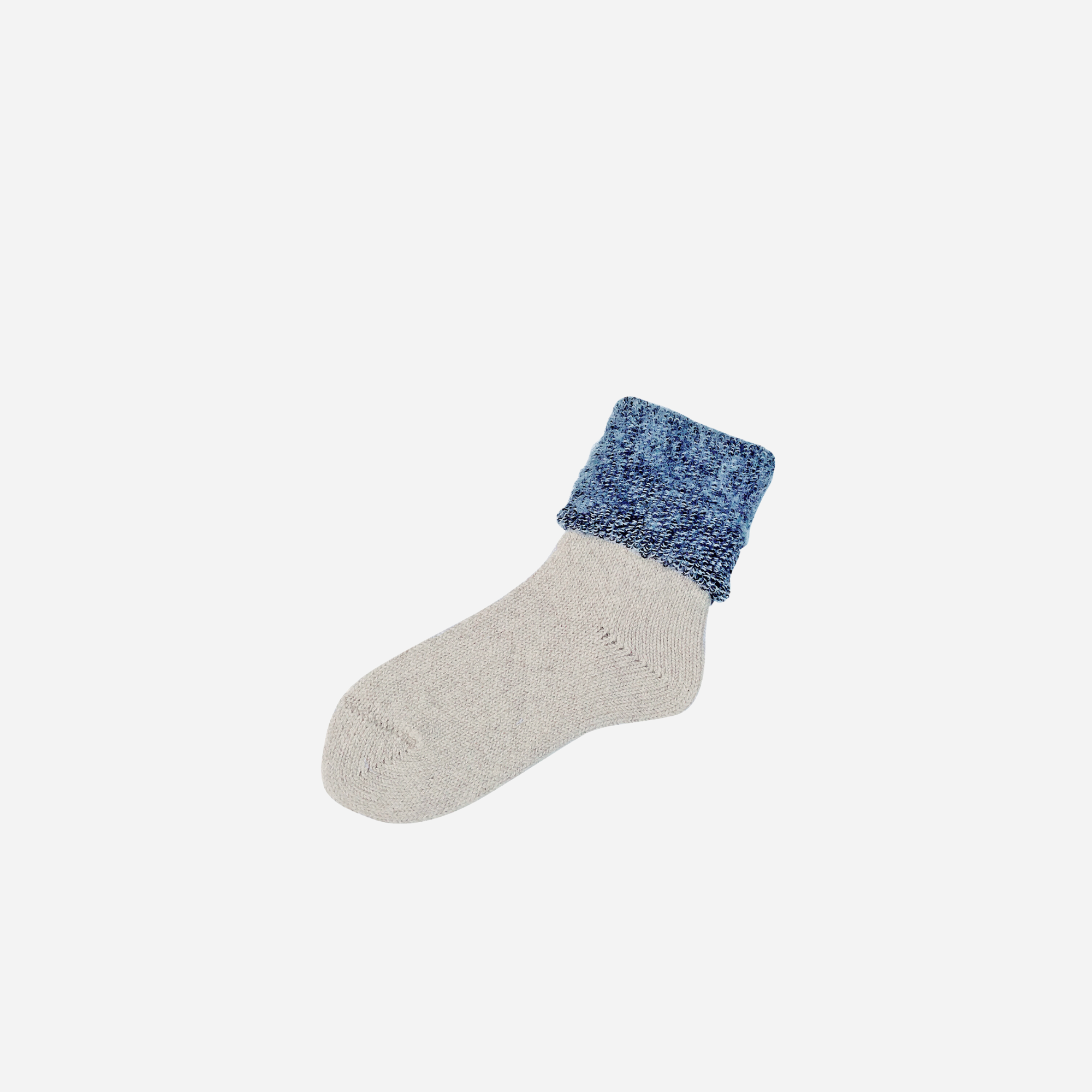Washable wool pile socks