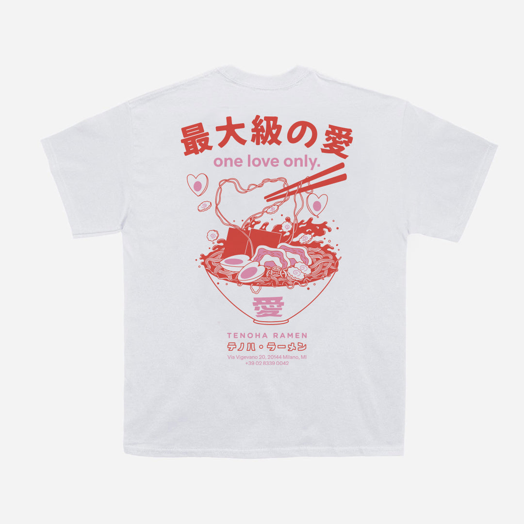 Tenoha Ramen Club T-shirt - VALENTINE'S DAY 2024