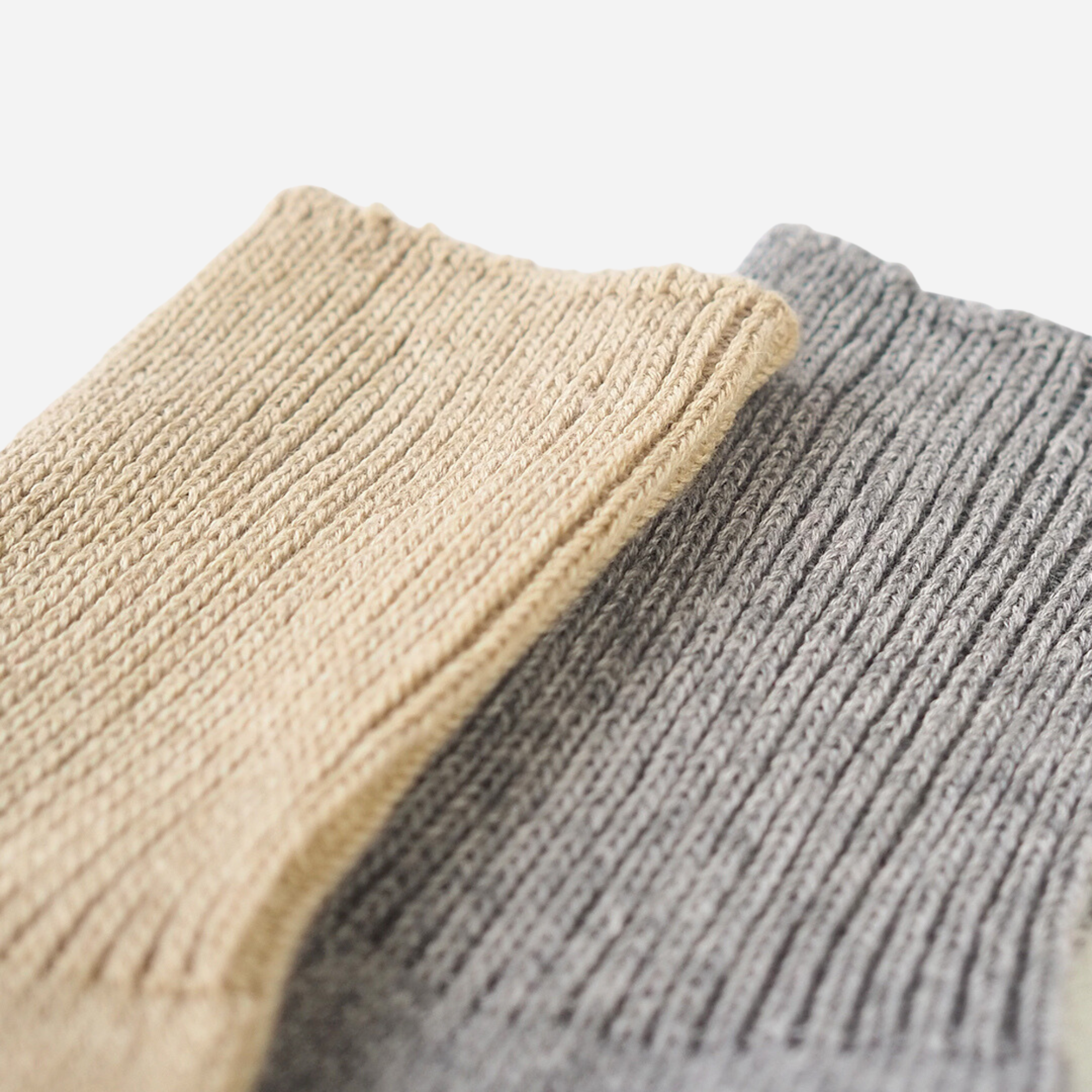 Cashmere cotton crew socks