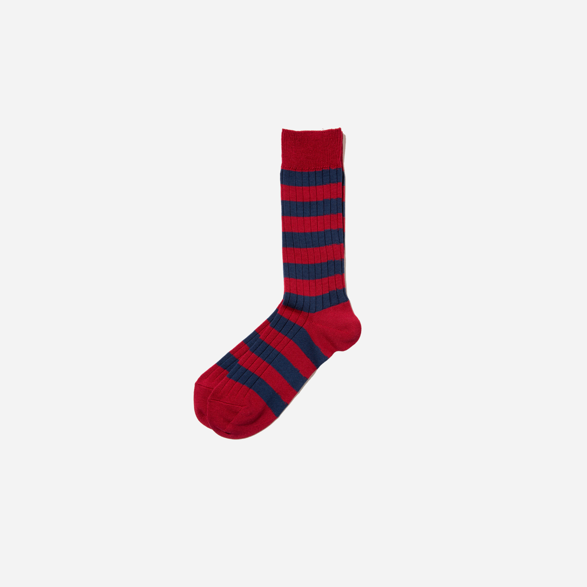 B+Rib Stripe Socks Free