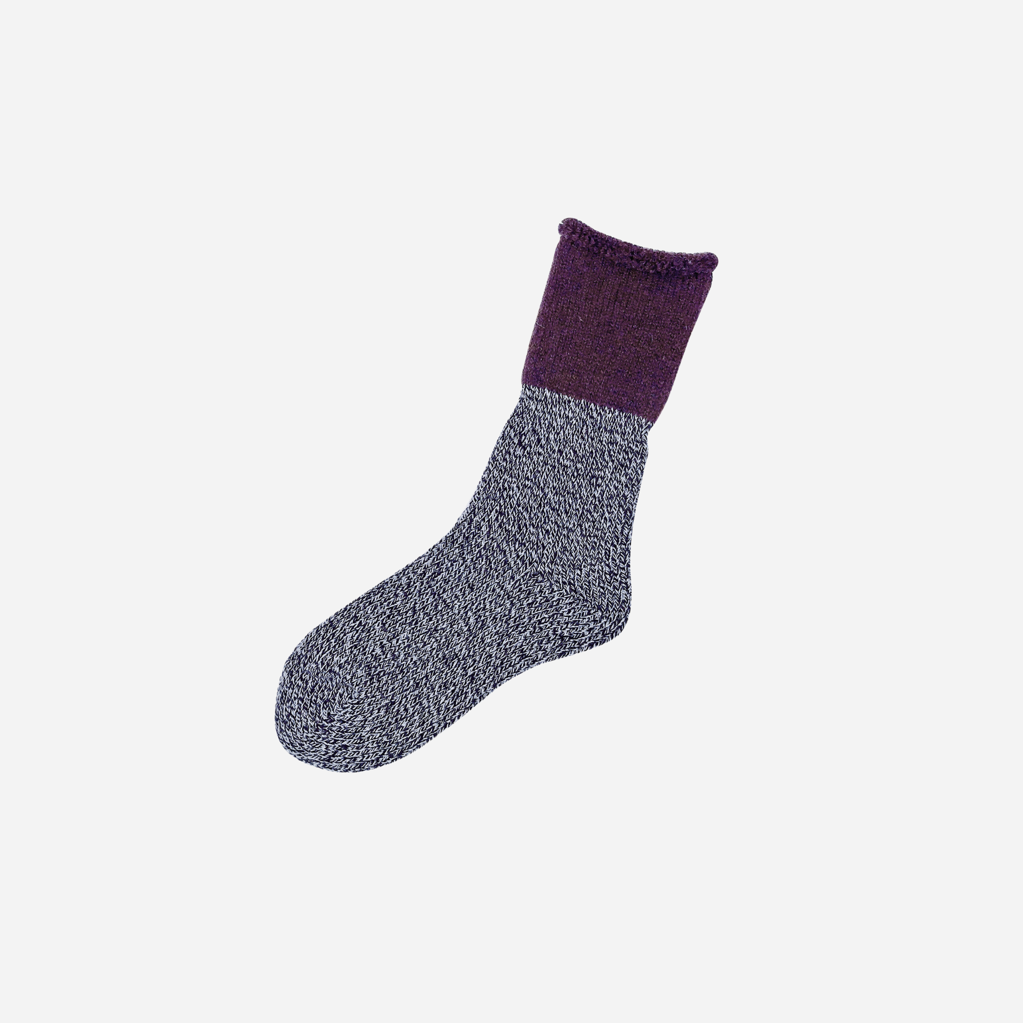 Washable wool fleece socks