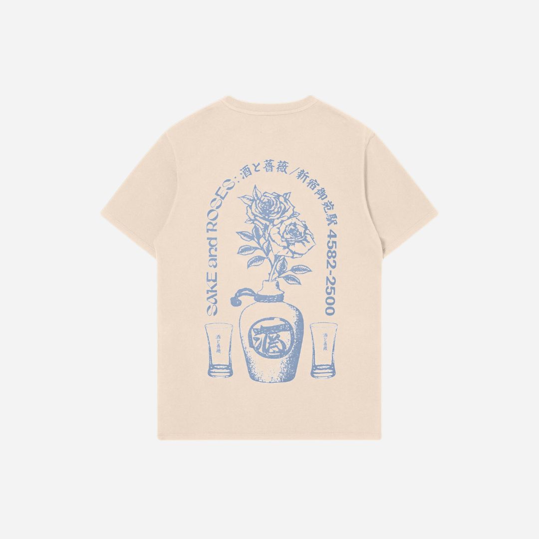 Sake and Roses T-shirt