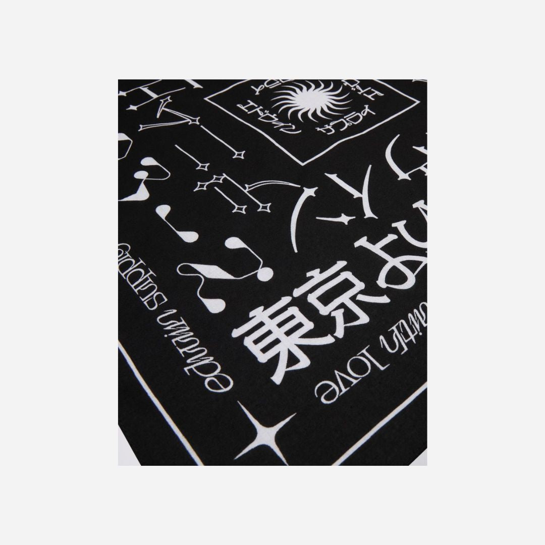 Edwin Bandana Black/White