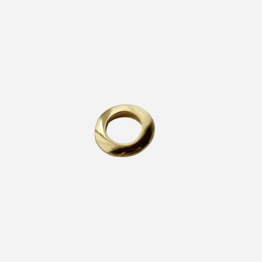 DISK PINKY RING Gold