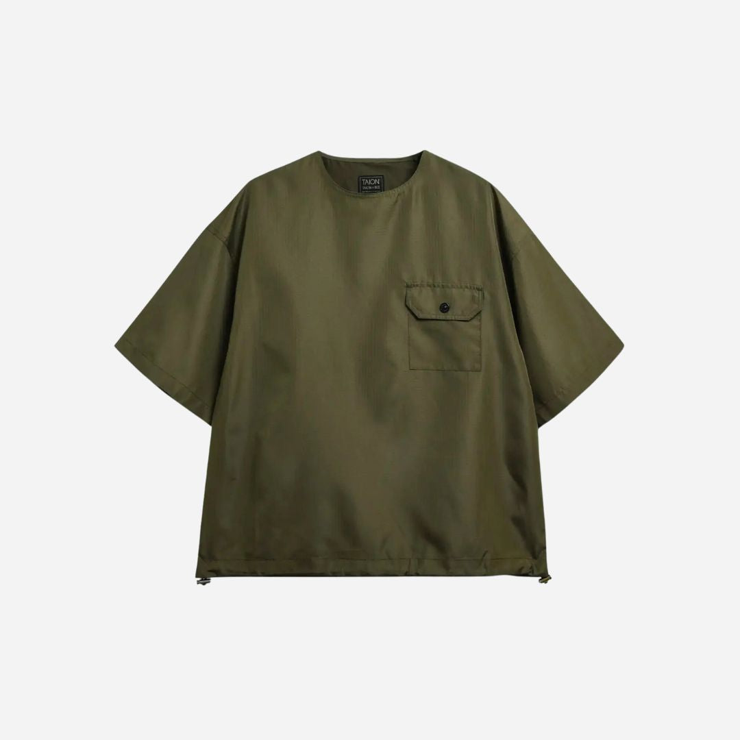 Military Half Sleeve Cut Sew