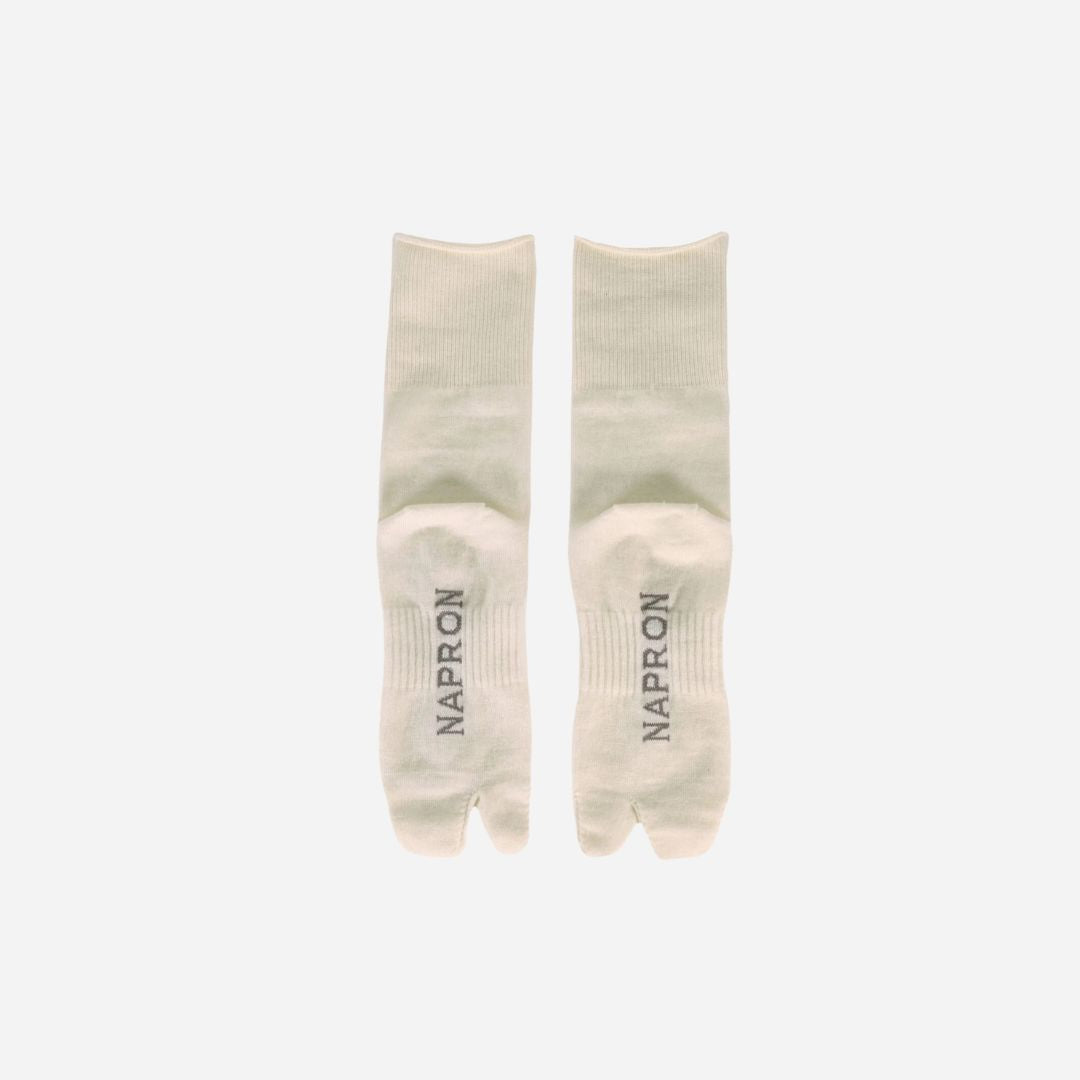 Wool Tabi Socks WHITE