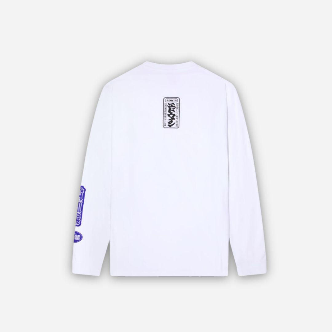 Edo Win T-shirt LS WHITE