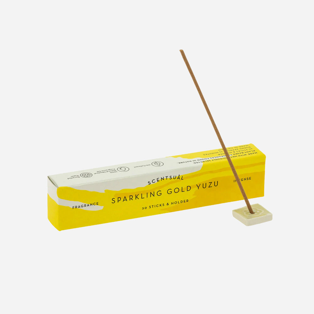 Scentsual Incense - Sparkling Gold Yuzu