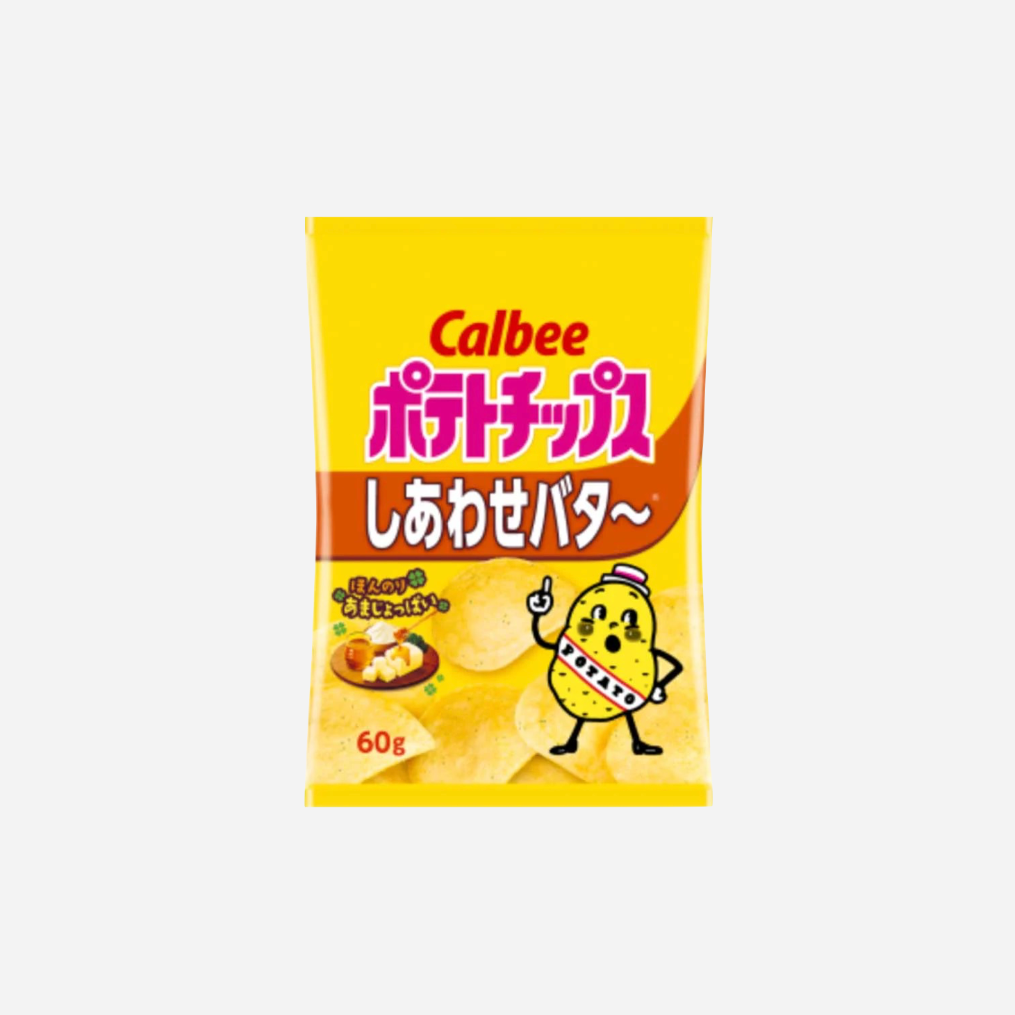 Potato Chips with Butter and Honey Flavor