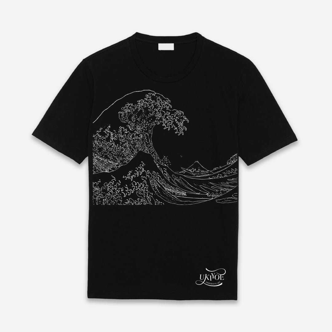 T-shirt Wave - UKIYOE