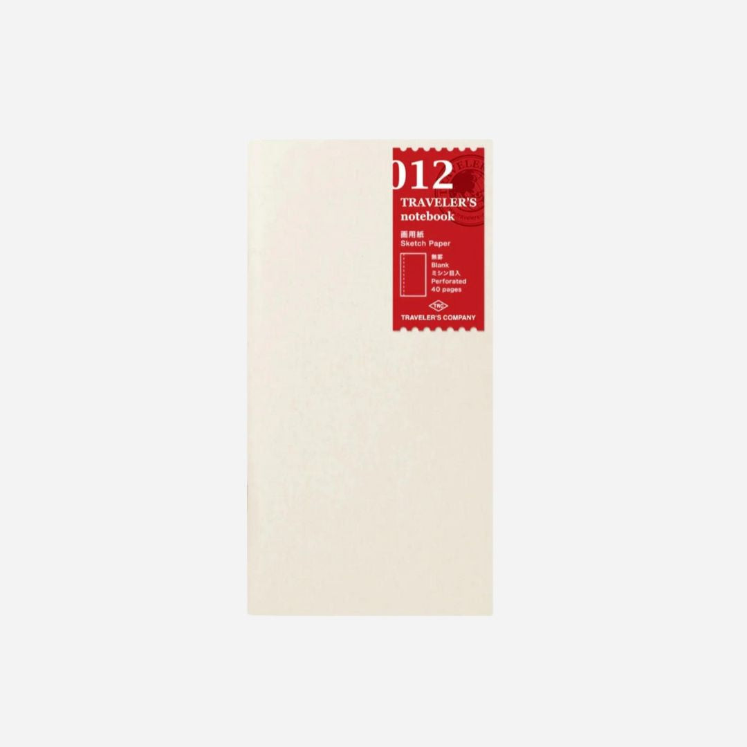 TN Regular 012-Refill Sketch Paper Notebook
