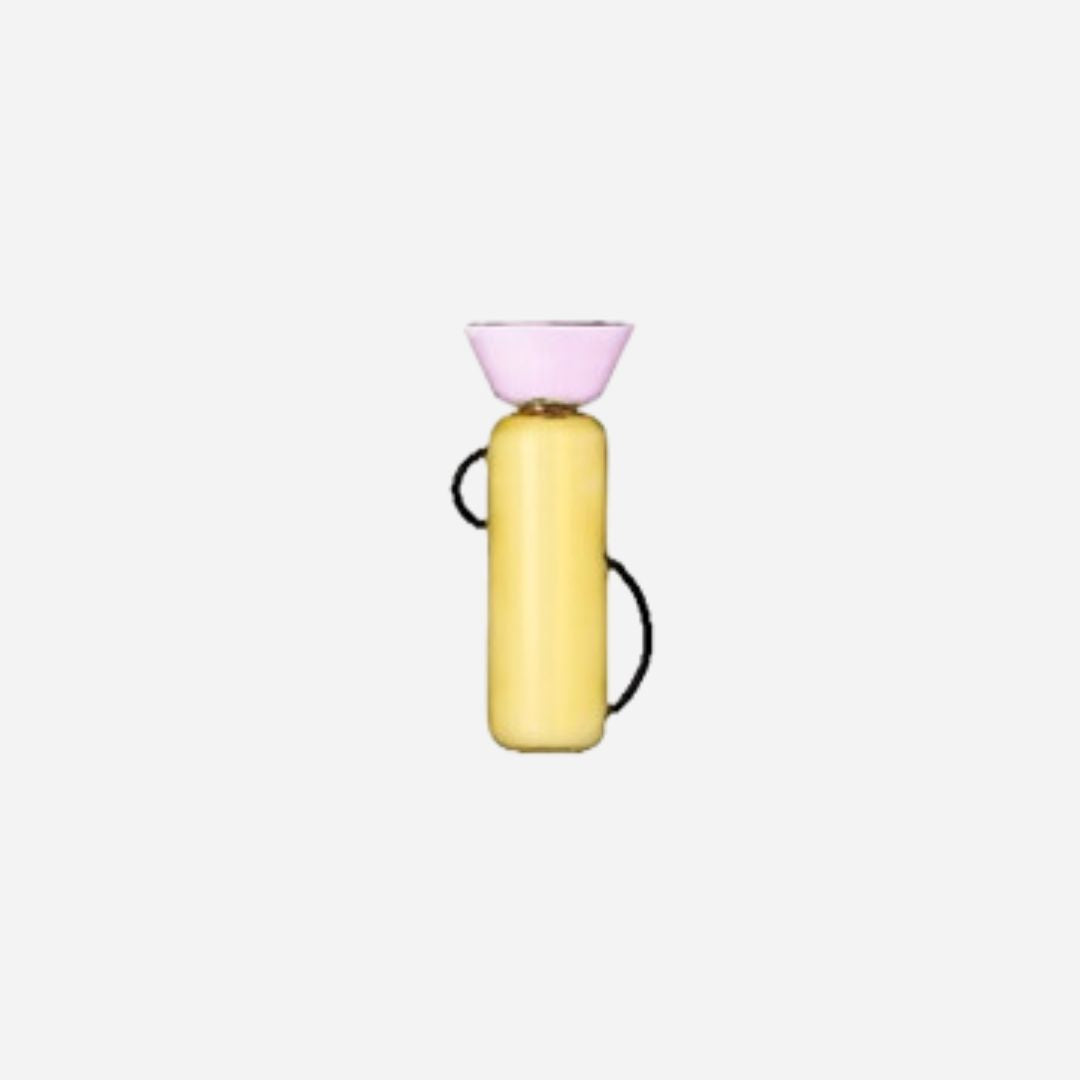 Gelée Vase YELLOW-PINK Big