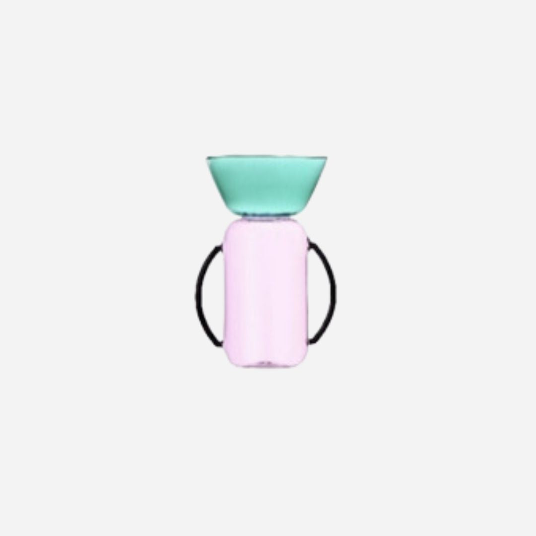 Gelée Vase PINK-PETROL Medium