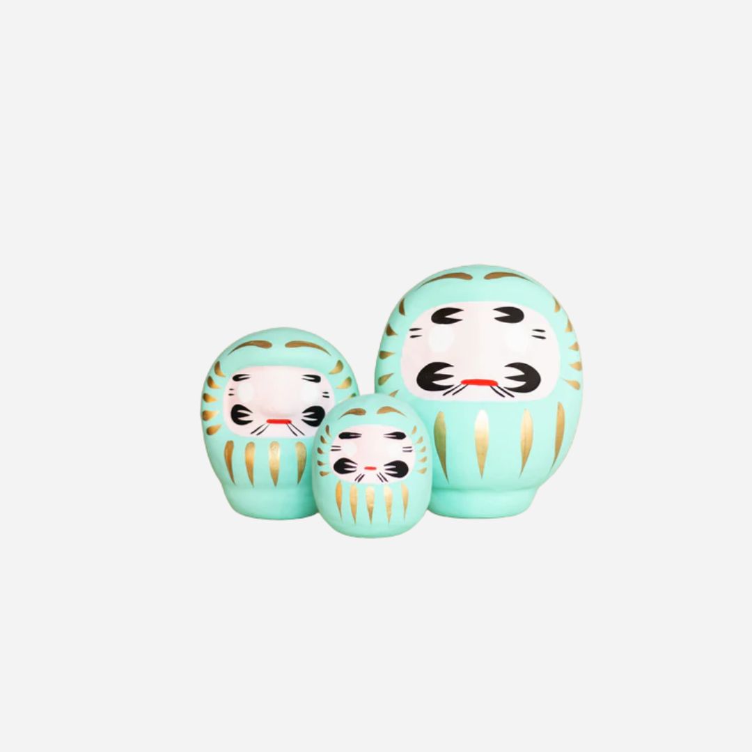 Turquoise Daruma