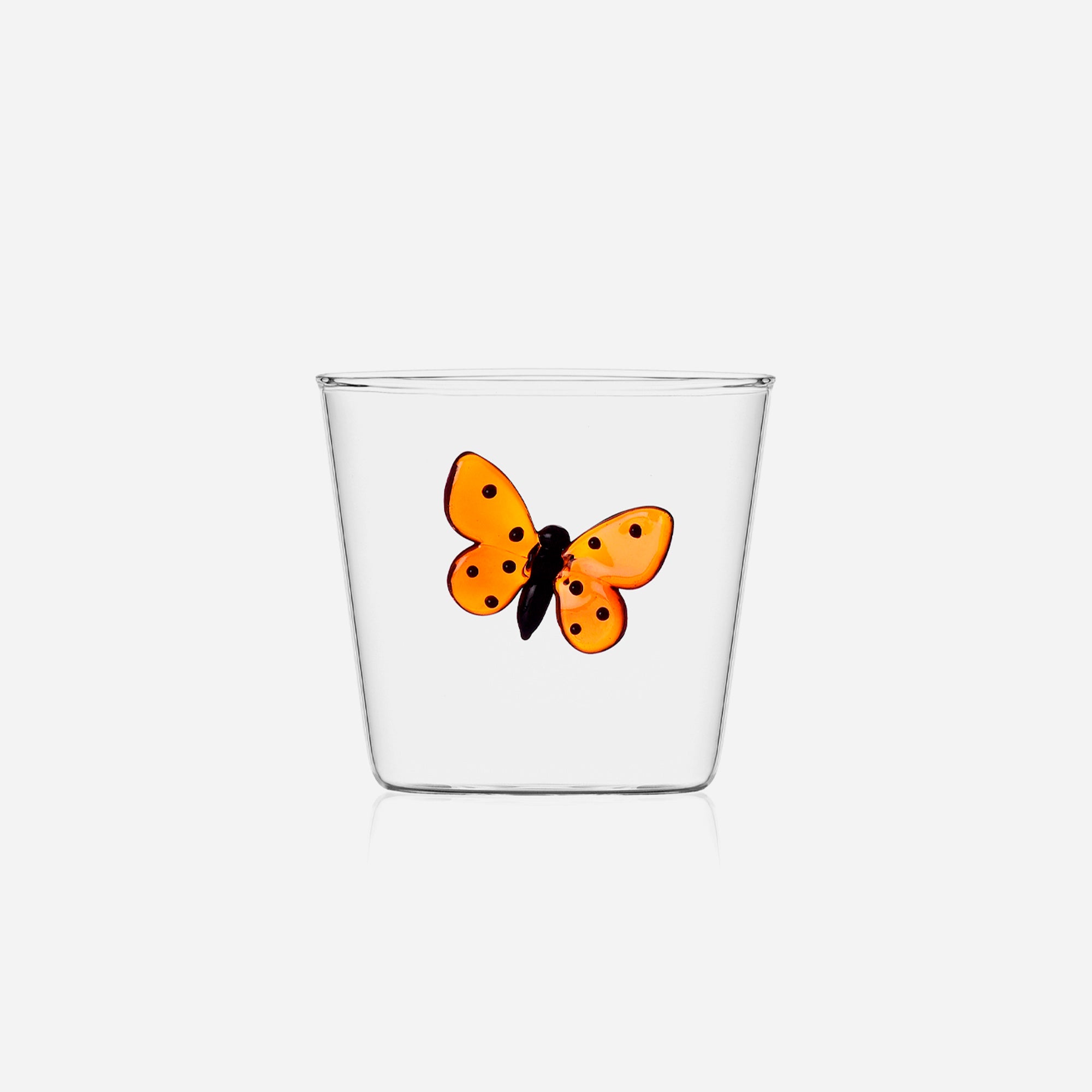 Animal Farm tumbler Butterfly red