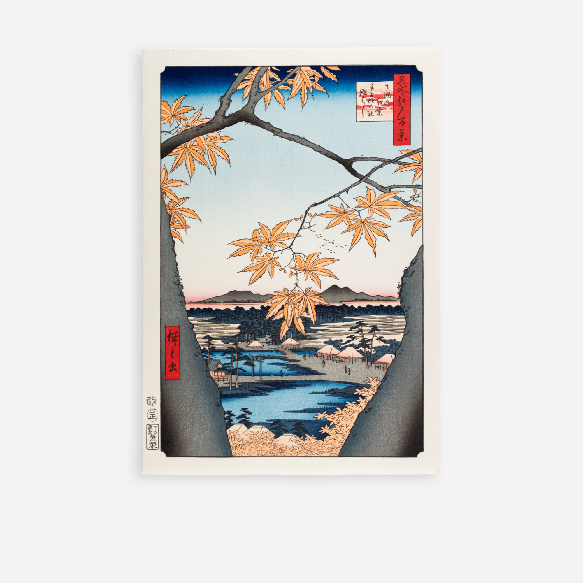 Ukiyoe Original Artwoks - 100 Famous Views of Edo