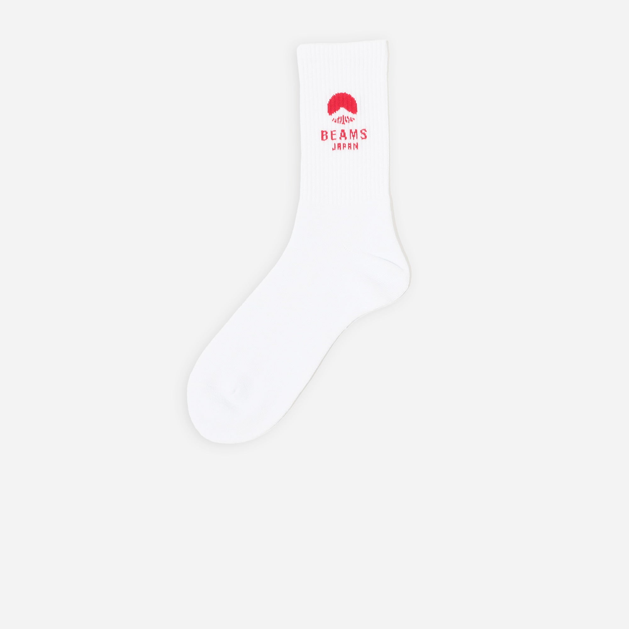 Beams Japan Socks WHT/RED