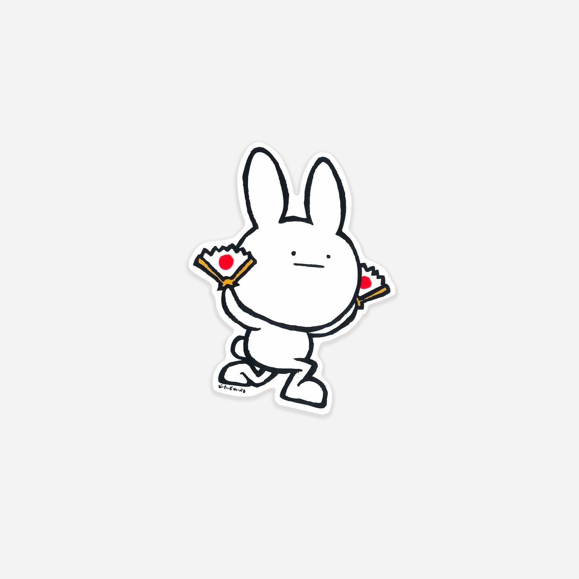 B-SIDE STICKERS Bunny x Japan