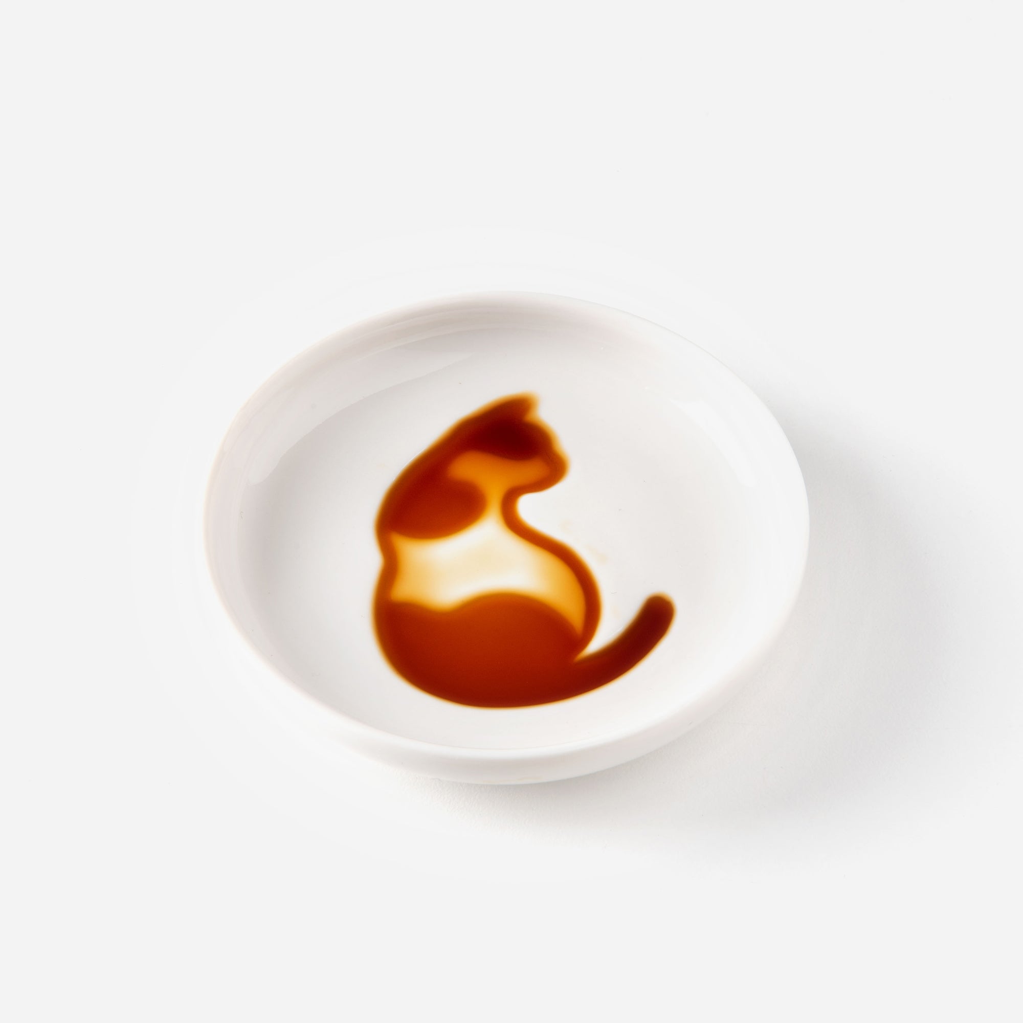 Cat Soy Sauce Dishes