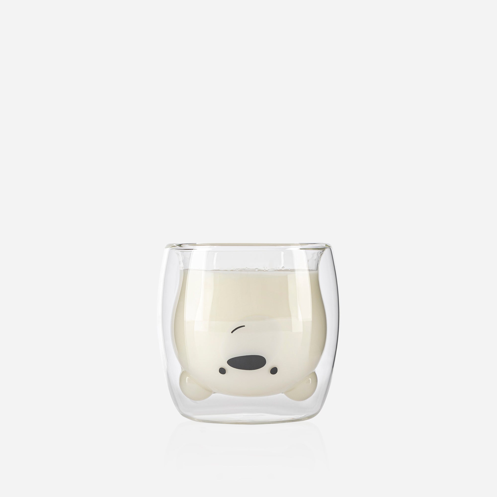 Kawaii Glasses Polar Bear (clear)